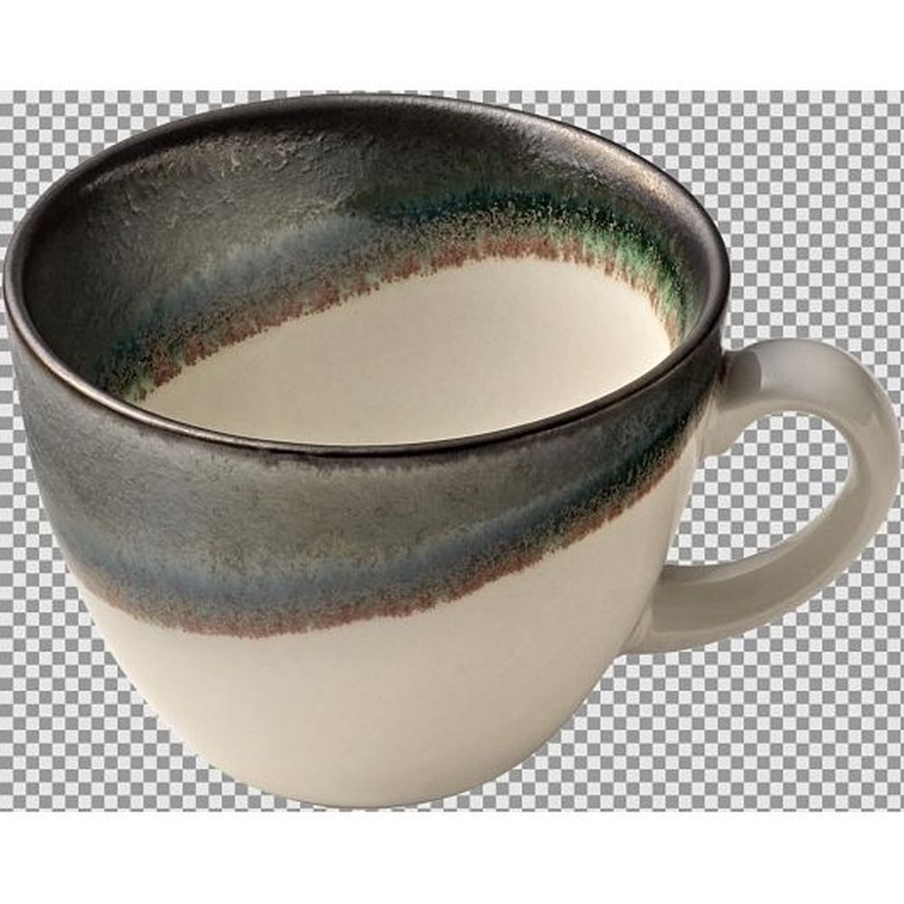 Heart & Soul Avocado Perfect Match Teacup, 7 Ounce Capacity -- 6 Per Case