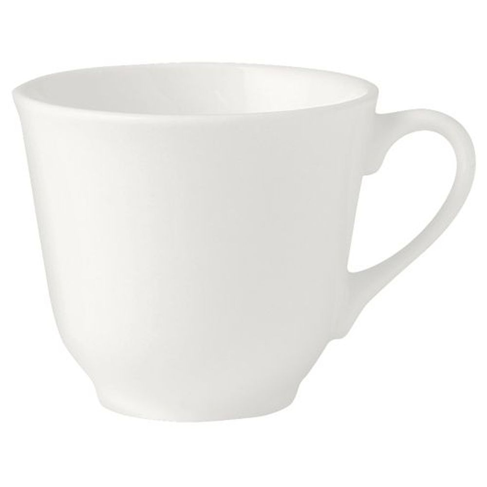Monaco Vogue White Alumina Vitrified 8 Ounce Tall Teacup, 36 count