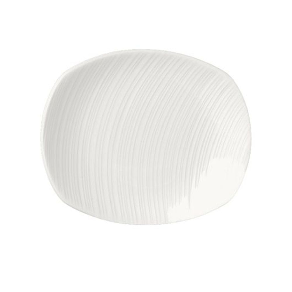 Spyro Alumina Vitrified 6 inch Rectangular Plate, 36 count