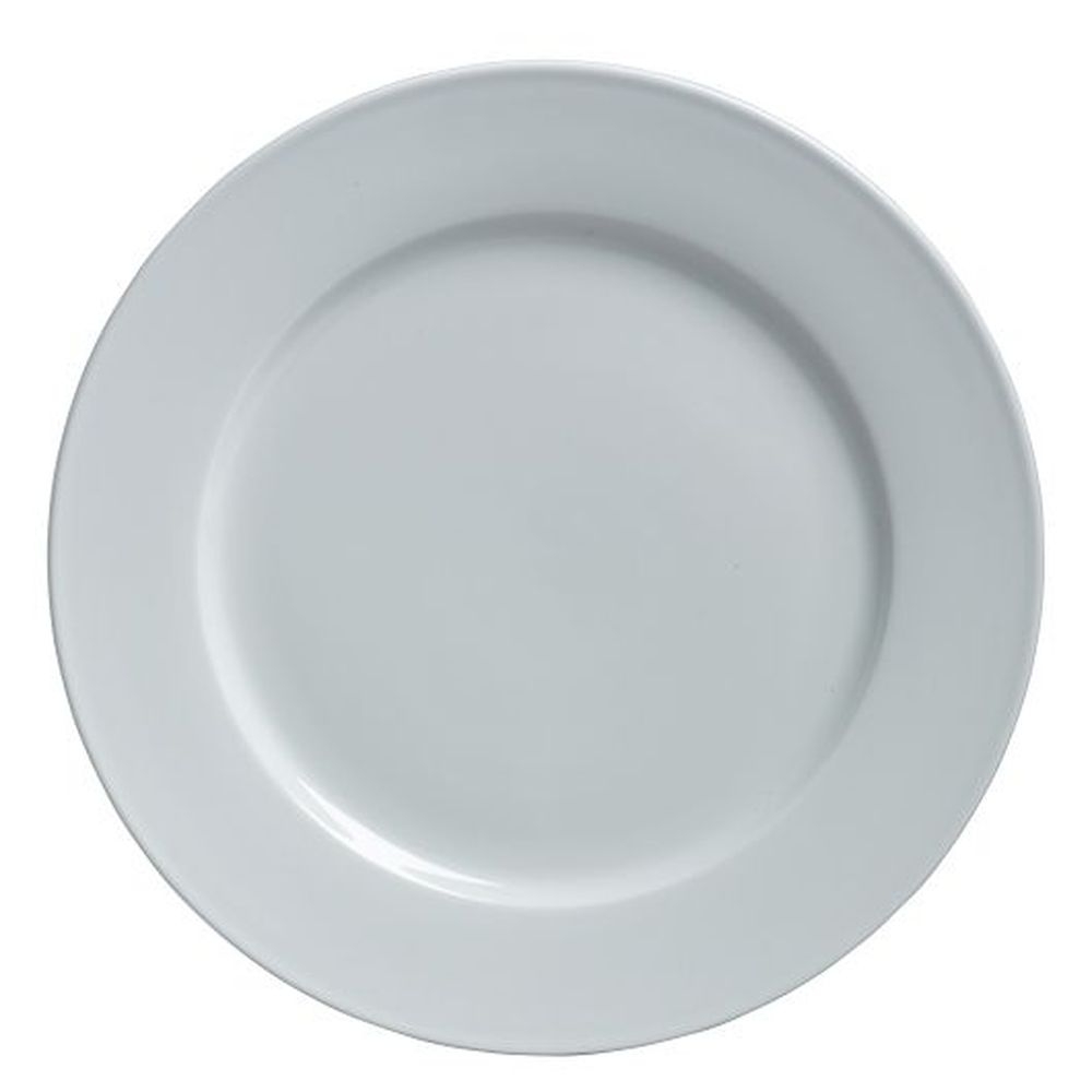 Classic Café Porcelain 12 inch Plate, 12 count