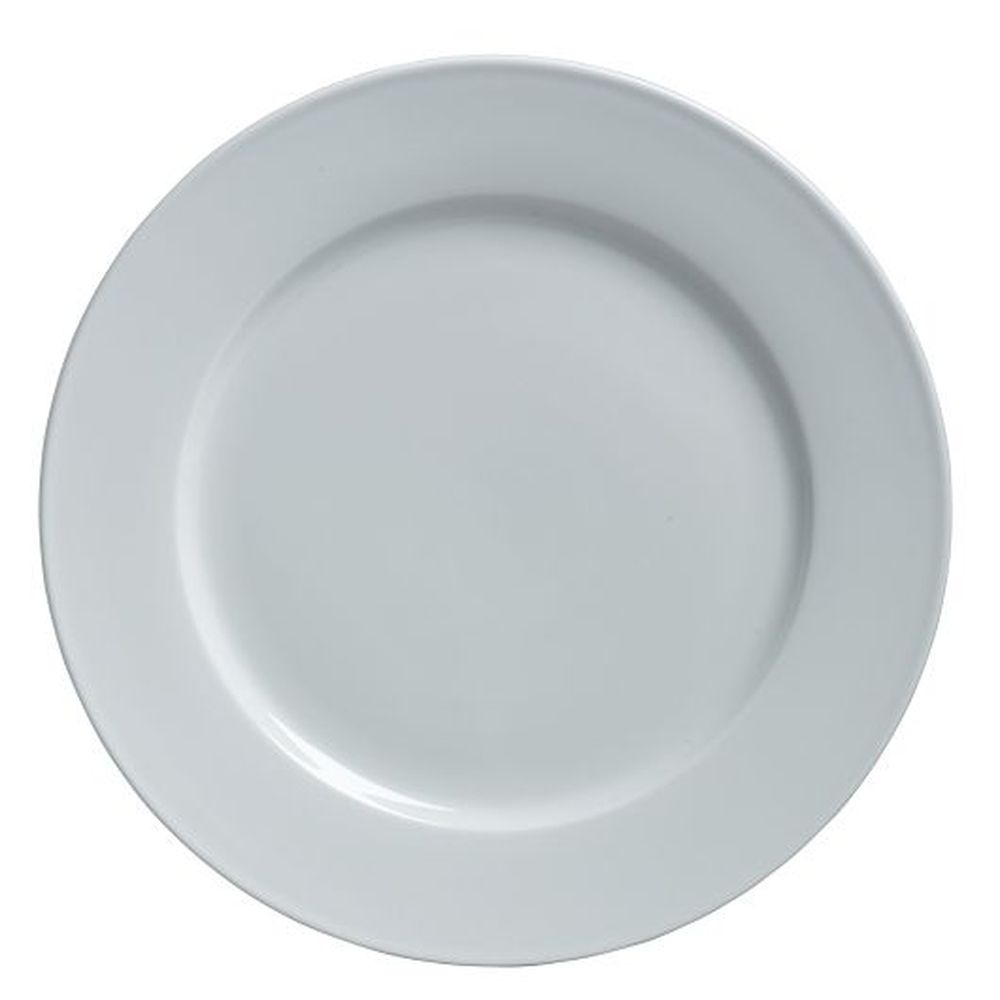 Classic Café Porcelain 10.625 inch Plate, 12 count
