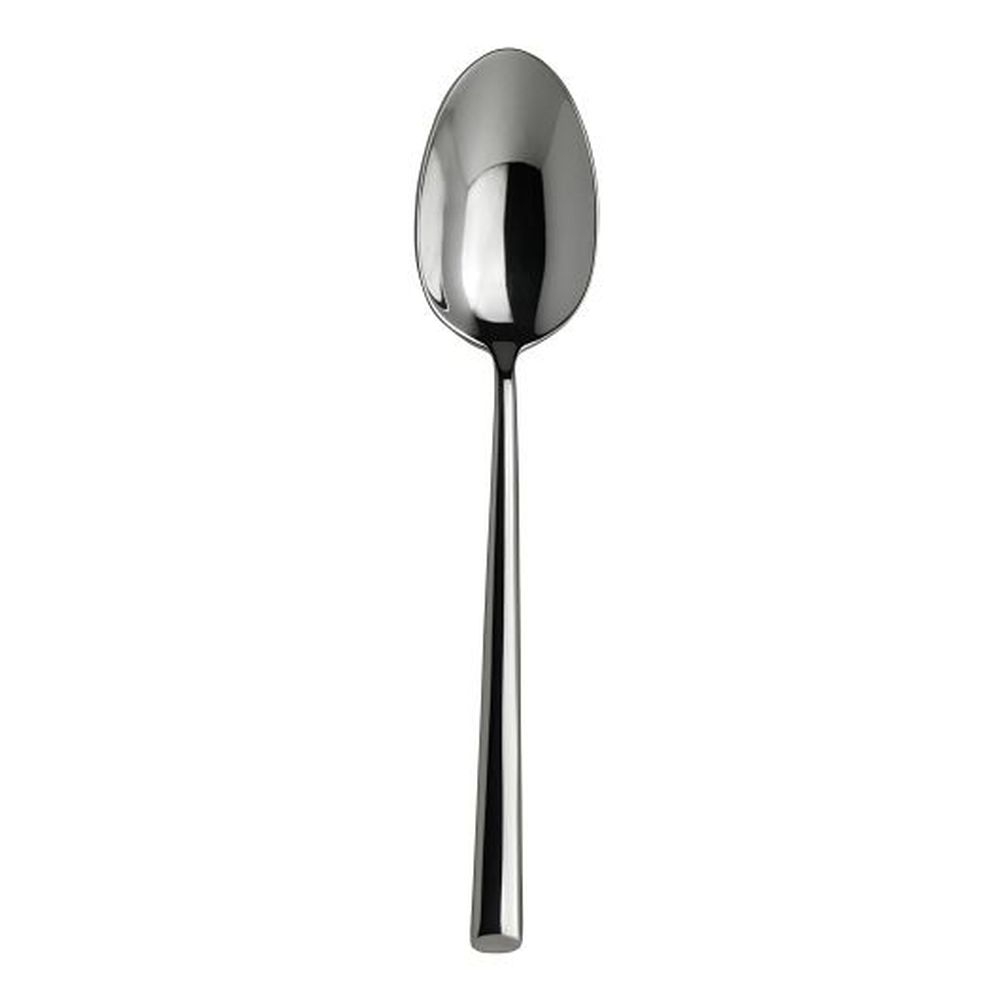 Yuki 	18/10 Stainless Stee7.5 inch l Oval Bowl Soup/Dessert Spoon, 12 count