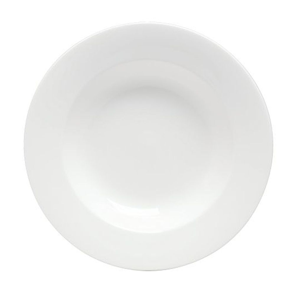 Stratford Alpha-Ceram 9.5 inch Rim Soup Plate, 12 count
