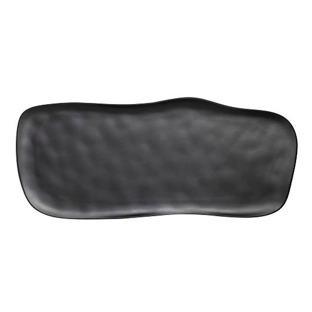 Marisol Black 27.0 inch Melamine Sandwich Platter, 6 count