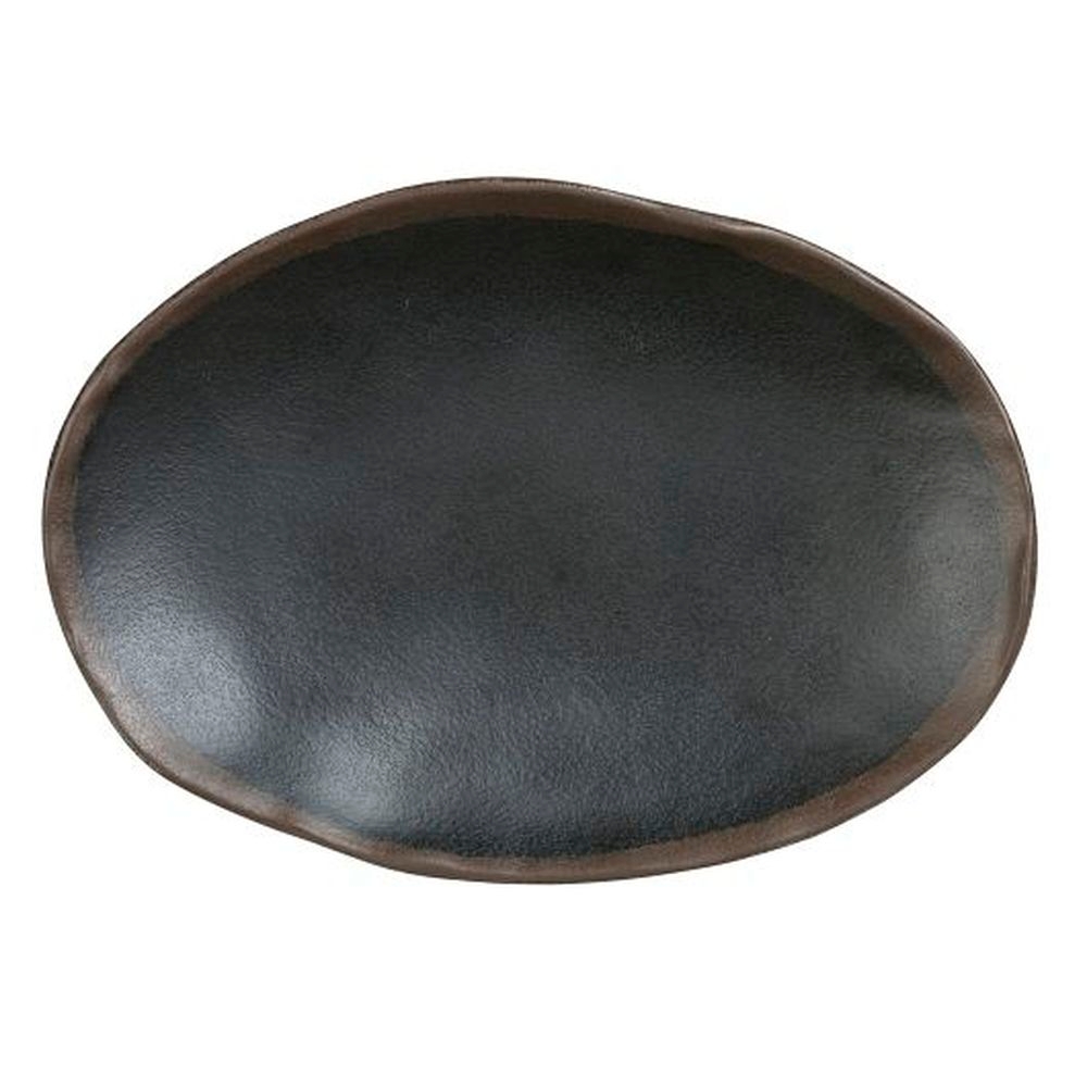 Greystone 9.5 inch Melamine Oval Plate, 24 count