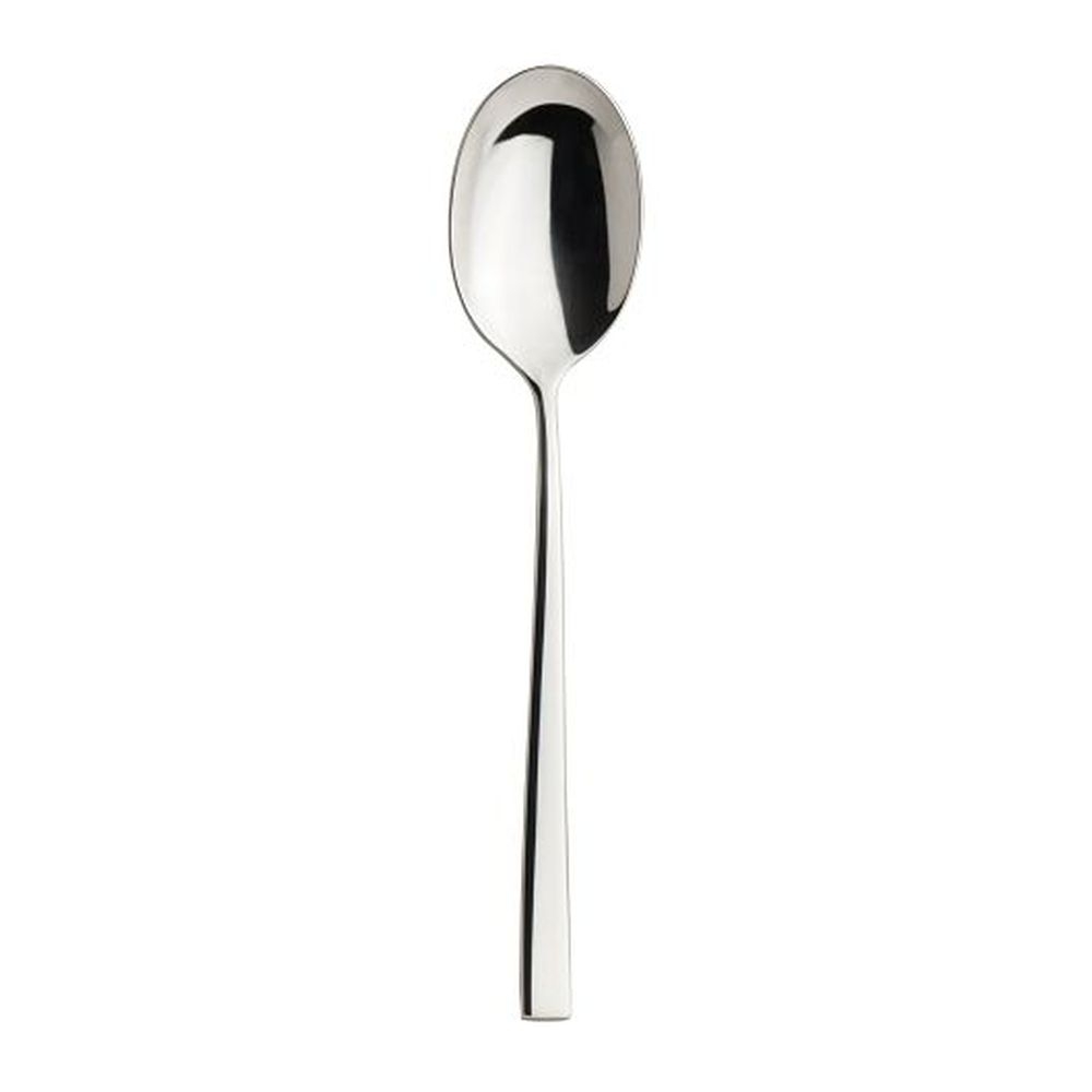 Urban 18/10 Stainless Steel 7.5 inch Oval Bowl Soup/Dessert Spoon, 12 count