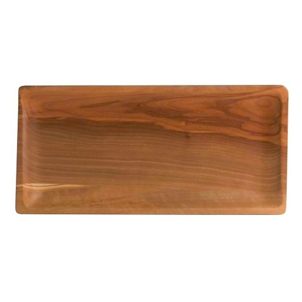 Olive Wood 11.75 x 5.5 inch Serving Plate, 6 count
