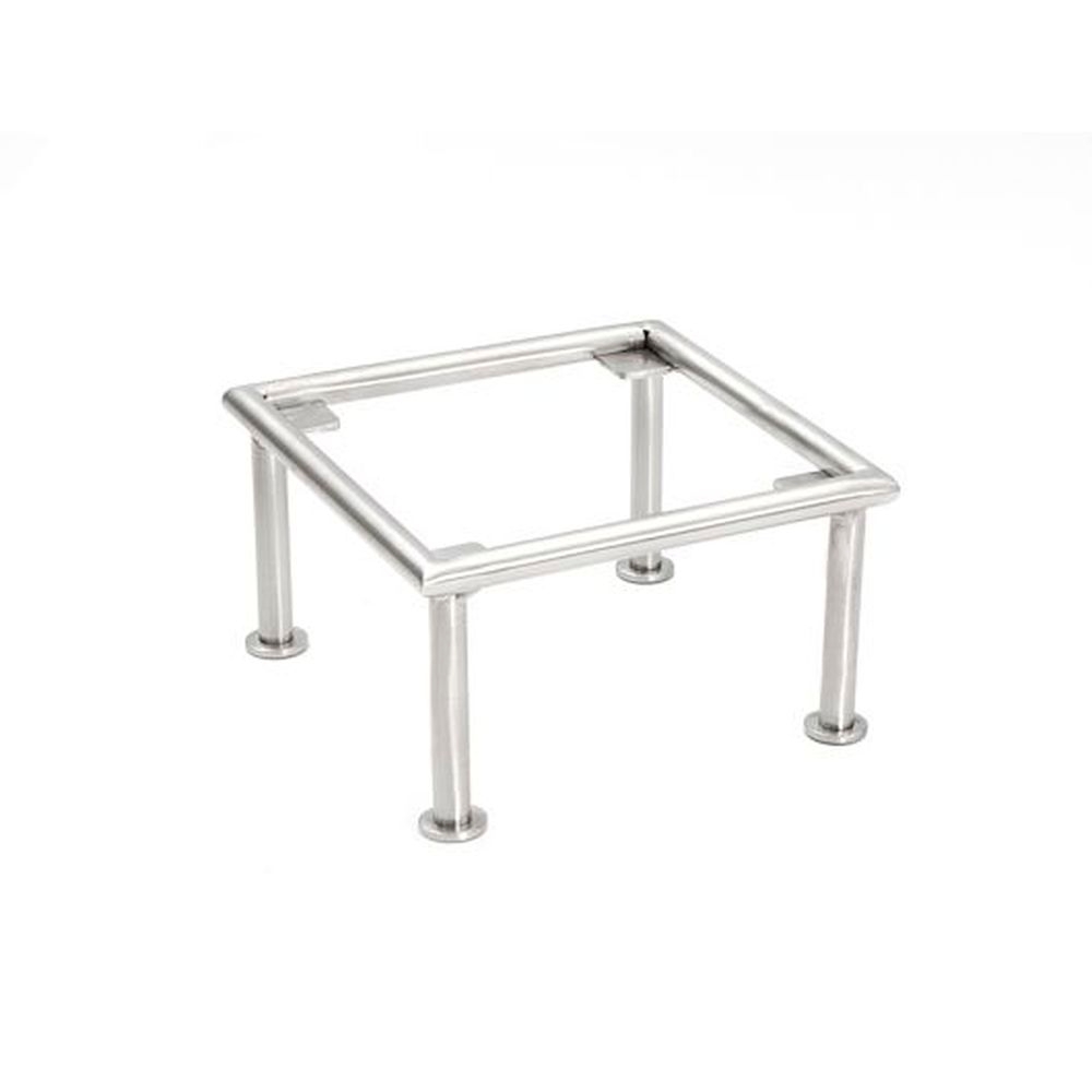 18/10 Stainless Steel Tile Square Riser, 6 x 6 x 4.0 inch