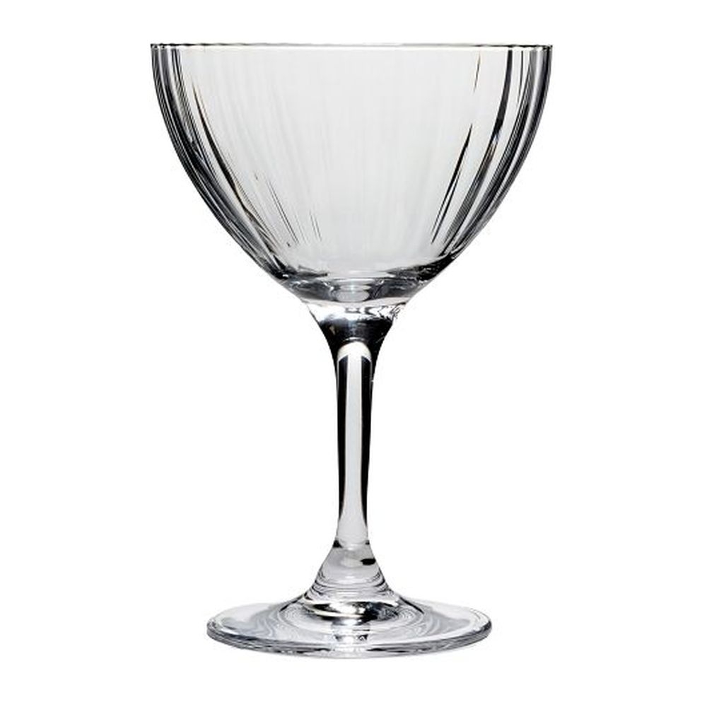 Optic 8 Ounce Martini Cocktail Glass, 24 count