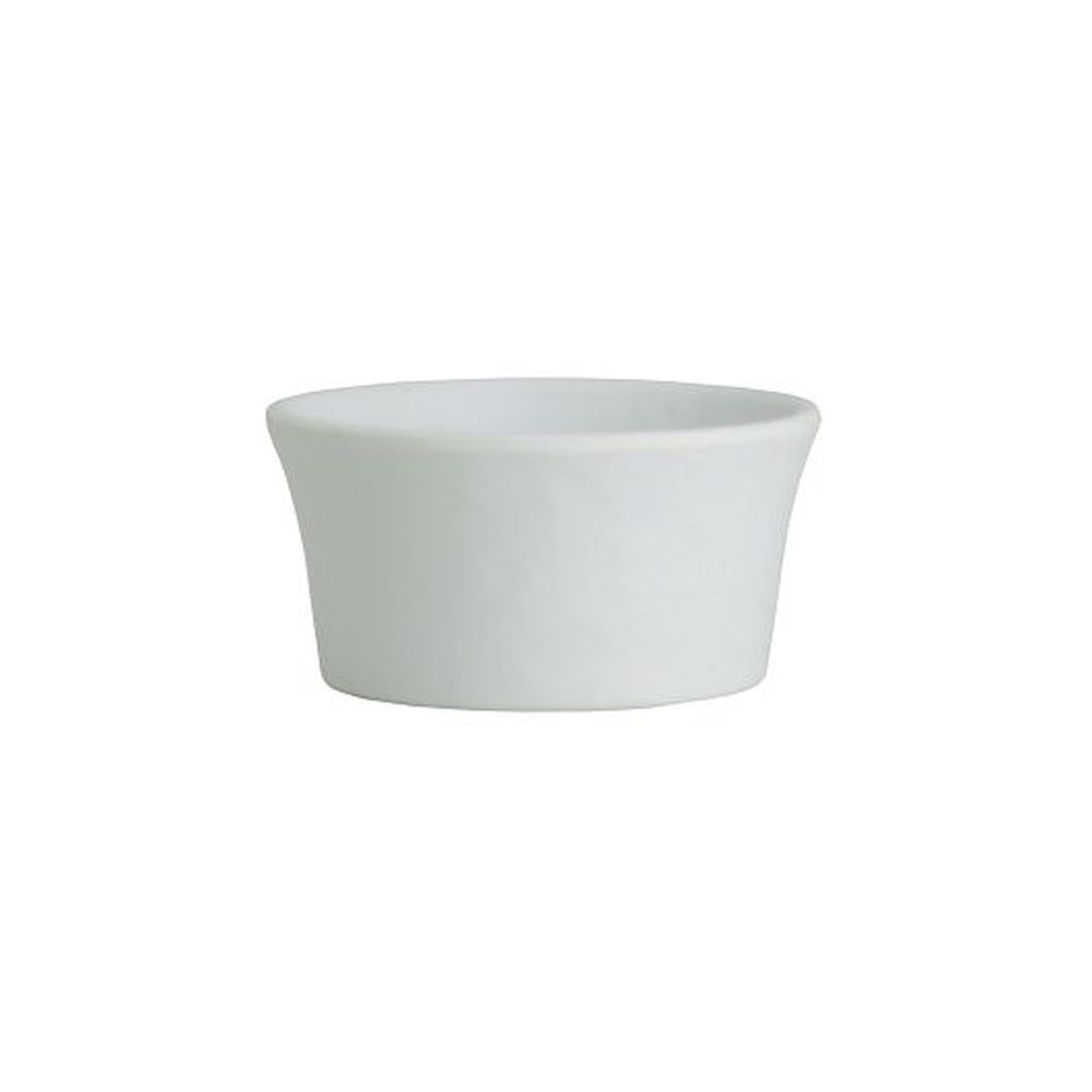Creations Cali White 1.5 Ounce Melamine Round Ramekin, 24 Count