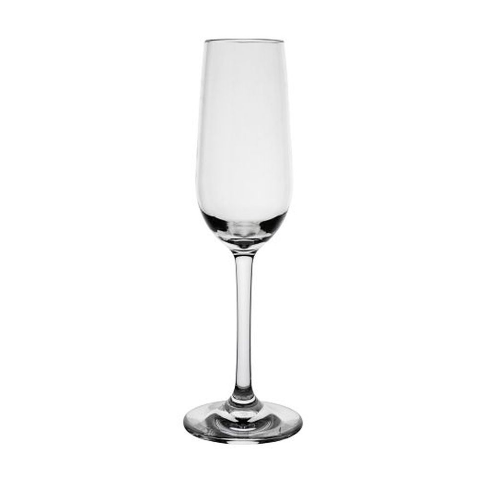 Summit Polycrystal Clear 6 Ounce Champagne Flute, 24 count