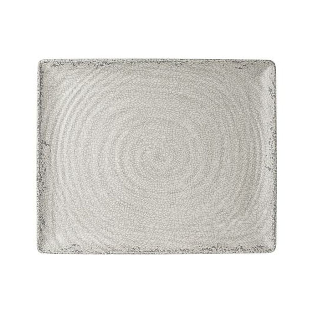 Pompeii Stone 12 3/4 x 10 5/8 x 1 inch Melamine Rectangle Platter, 10 count