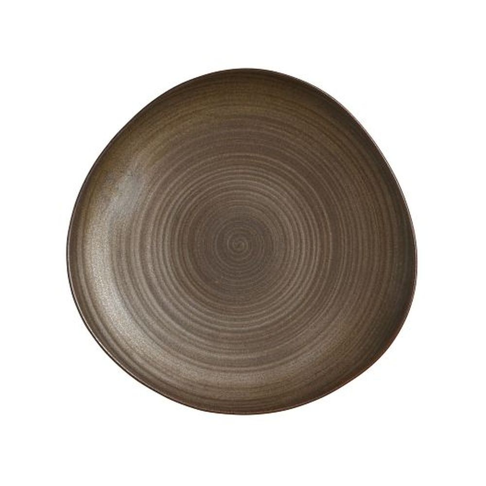 Patina Bronze 9.0 inch Porcelain Plate, 24 count