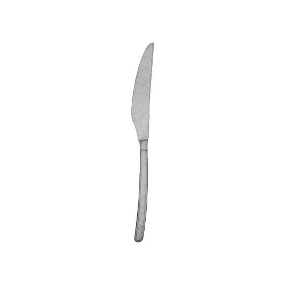 Hallmark Vogue Fieldstone 18/10 Stainless Steel 9.75 inch European Dinner Knife, 12 count