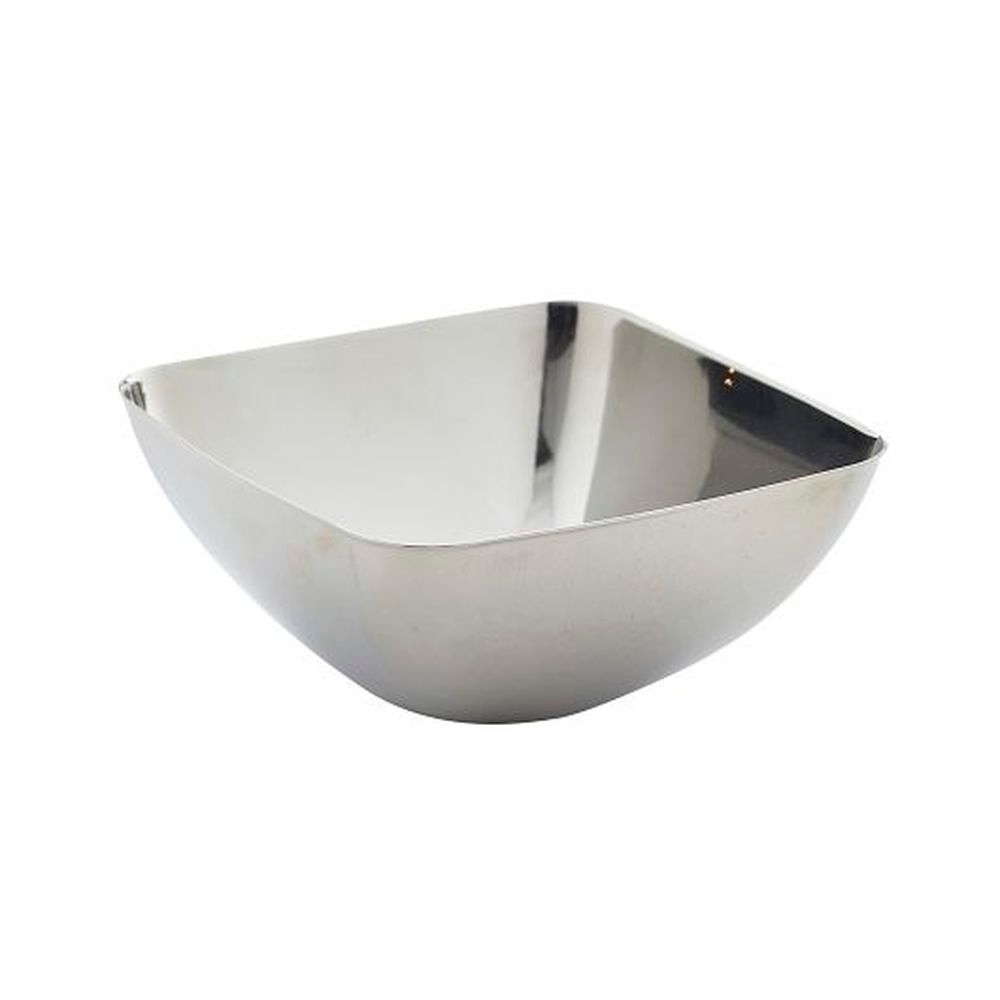 Stainless Steel 6.0 Ounce Square Snack Bowl, 24 count