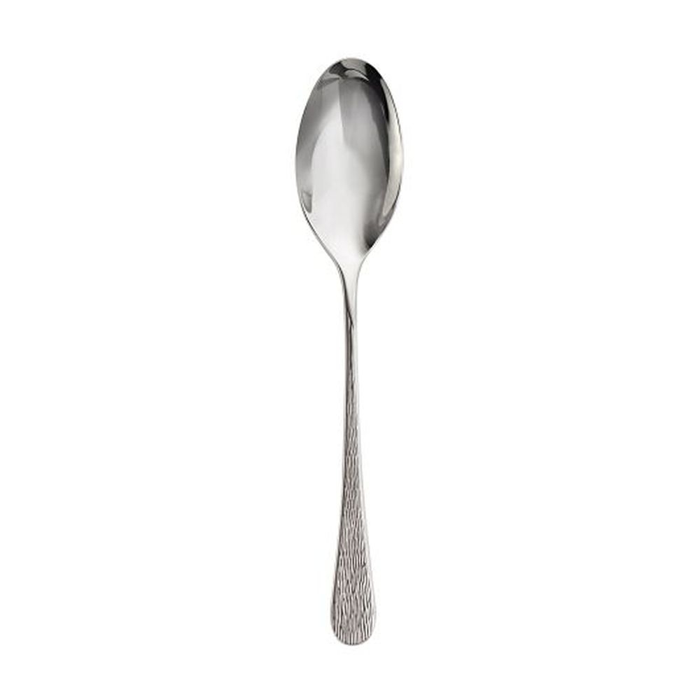 Skye 8 inch 18/10 Stainless Steel Oval Bowl Soup/Dessert Spoon, 12 count