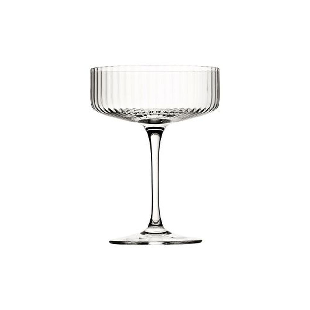 Hayworth Soda Lime 10 Ounce Straight Sided Coupe Glass, 12 count