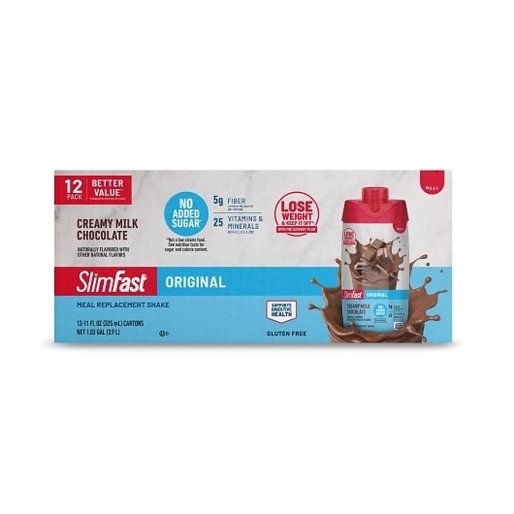 Slimfast Original Creamy Rich Chocolate Royale Meal Replacement Shake, 8.88 Pound
