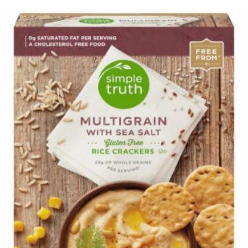 Multigrain Rice Crackers with Sea Salt
