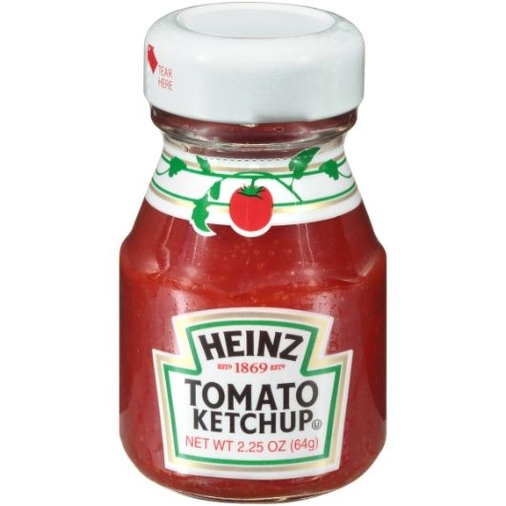 Heinz Mini Ketchup Roomservice, 2.25 Ounce -- 60 Per Case