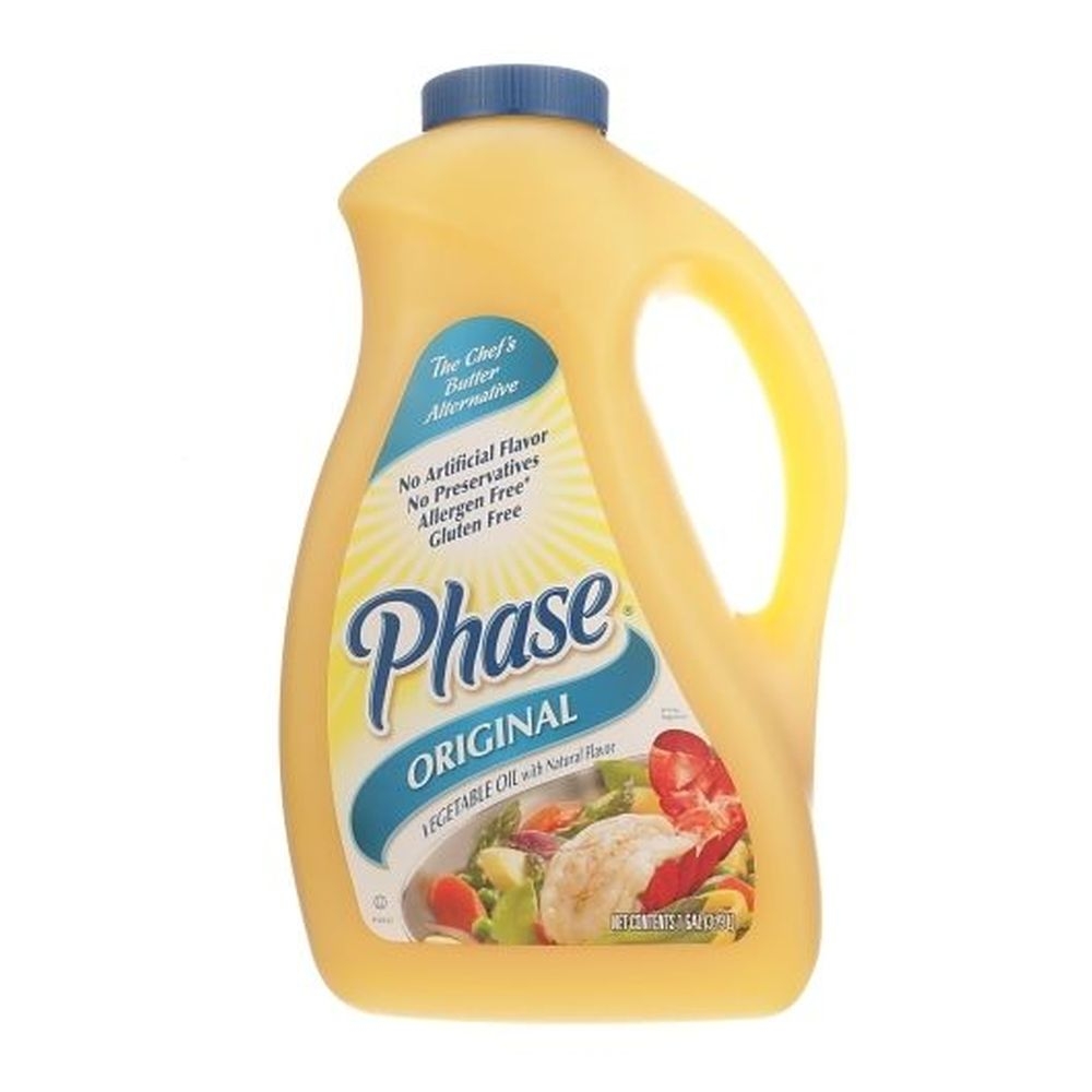 Phase Trans Fat Free Liquid Butter Alternative, 1 Gallon -- 3 Per Case
