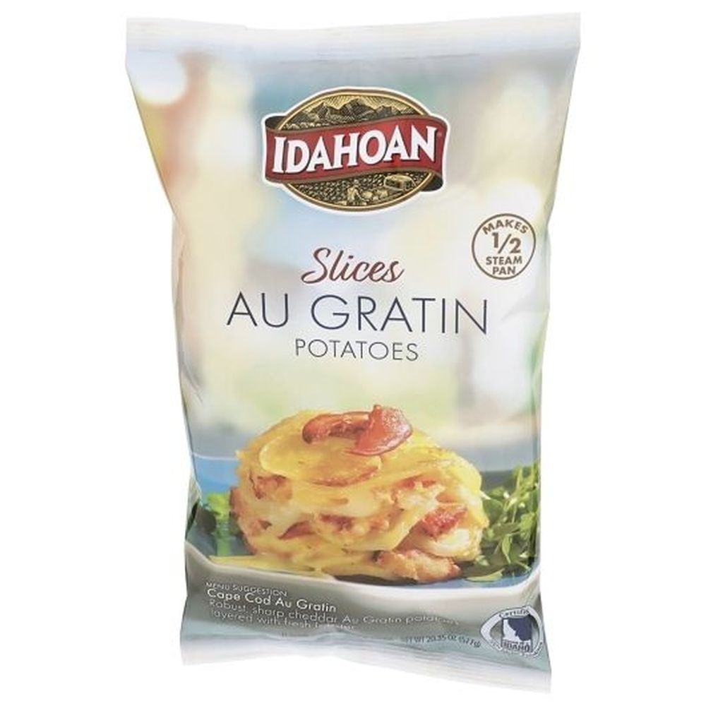 Idahoan Real Au Gratin Casserole Potatoes, 20.35 Ounce -- 12 Per Case