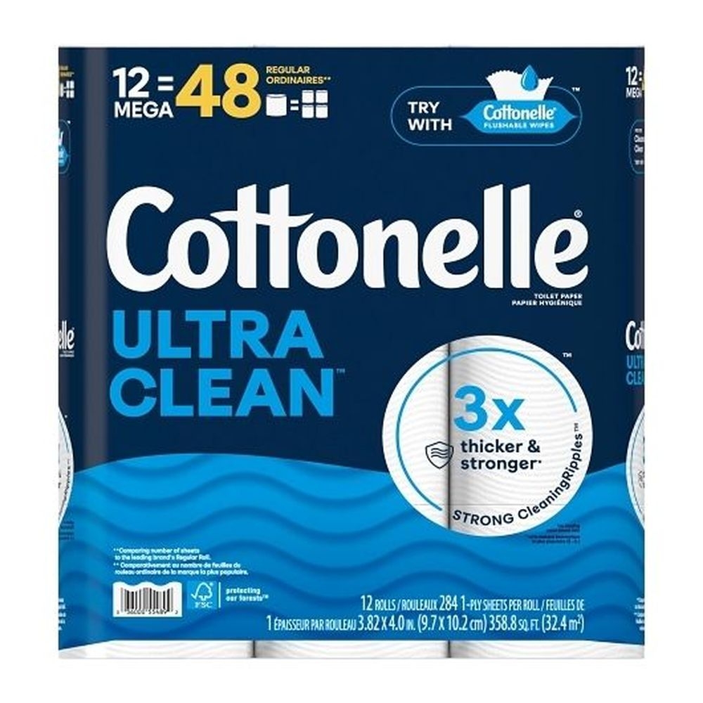 Ultra Clean Mega Roll Bath Tissue