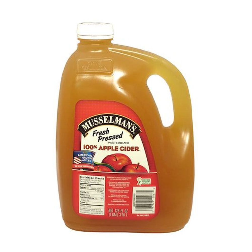 Musselman's Apple Cider Juice, 128 Ounce -- 4 Per Case
