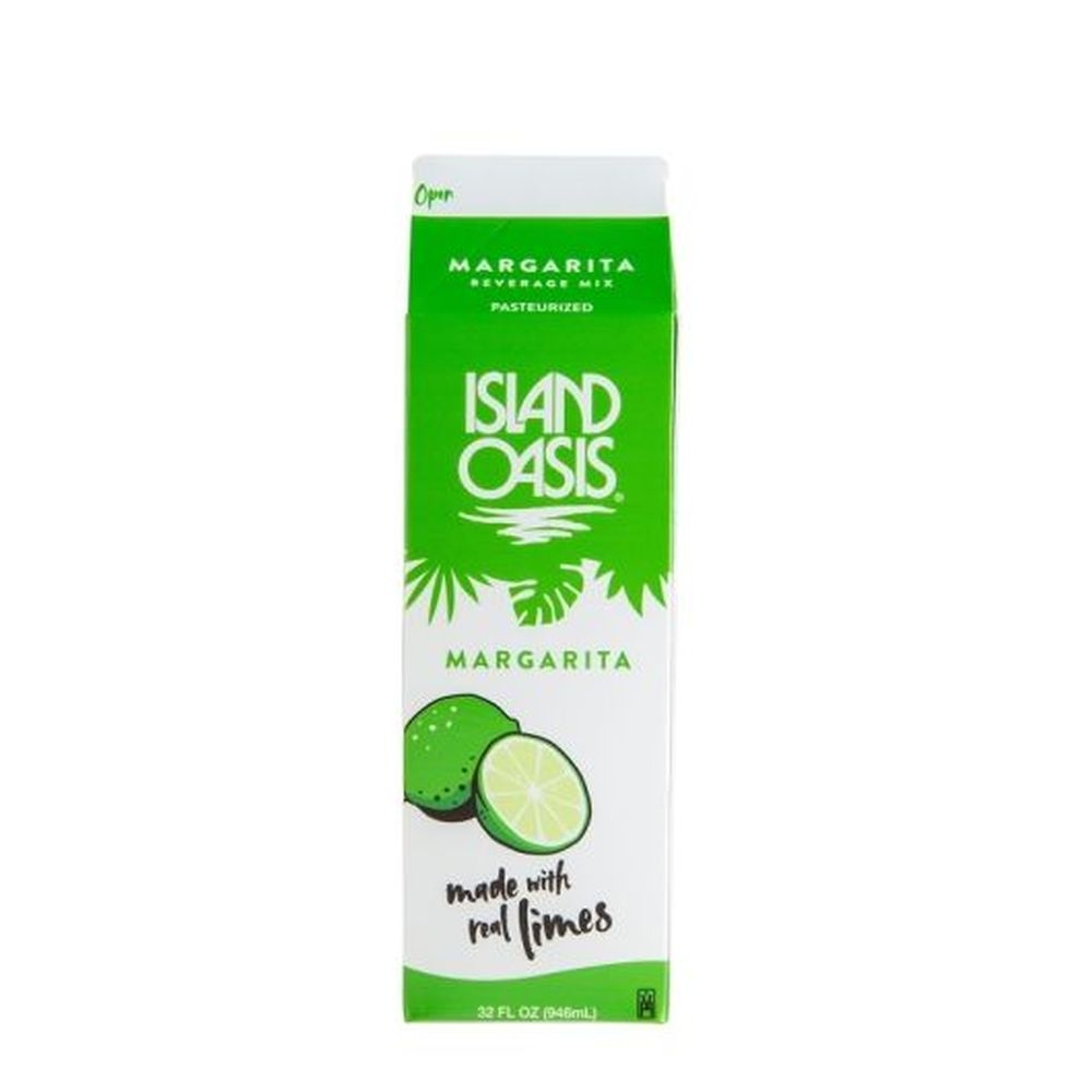 Island Oasis Margarita Beverage Mix, 32 Fluid Ounce -- 12 Per Case