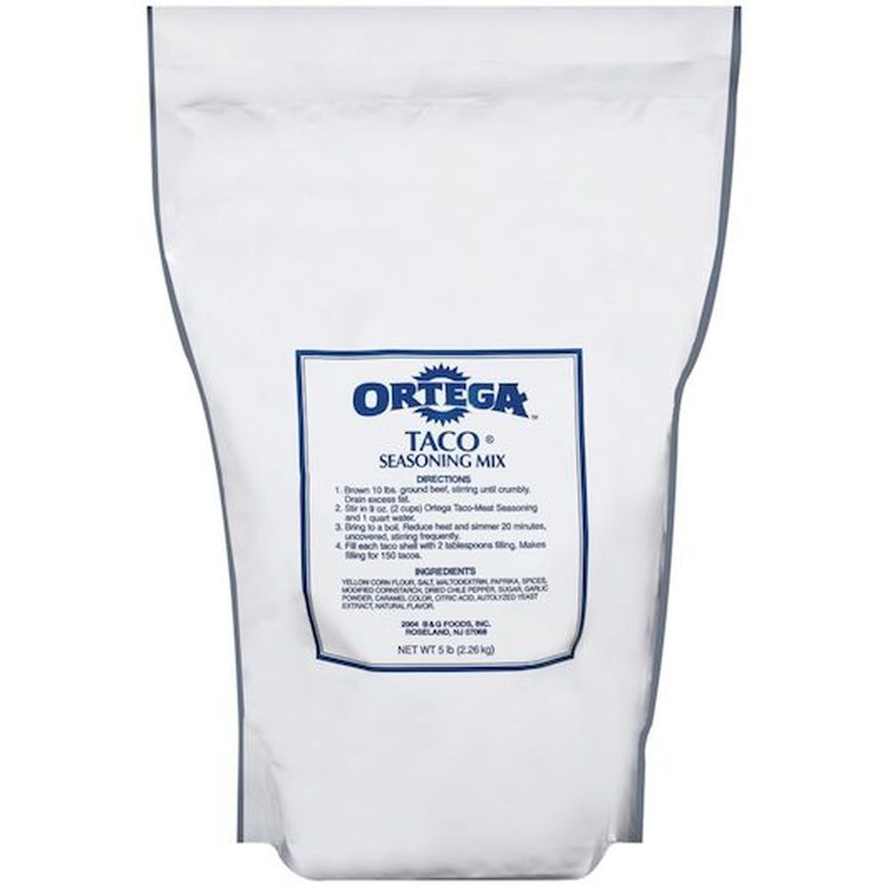 Ortega Taco Meat Seasoning Mix, 5 Pound