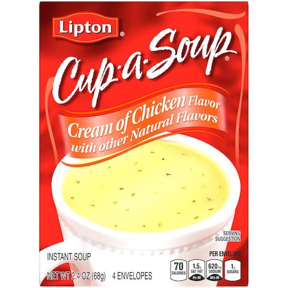 Lipton Savoury Cup A Soup Cream Of Chicken Soup, 2.4 Ounce -- 12 Per Case