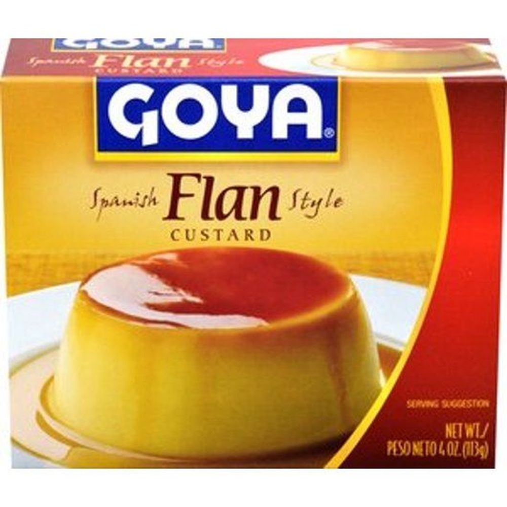 Goya Spanish Style Flan Custard, 4 Ounce -- 36 Per Case