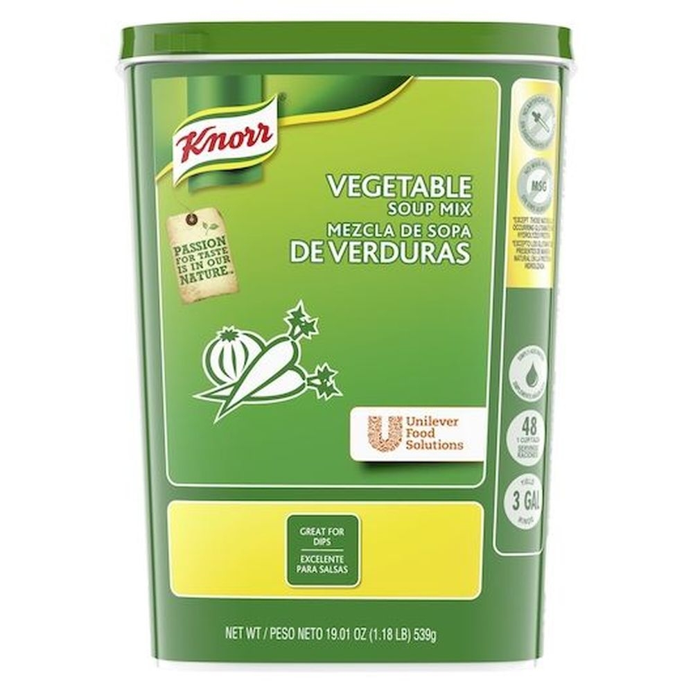 Knorr Professional Soup Mix Vegetable, 19.01 Ounce -- 6 Per Case