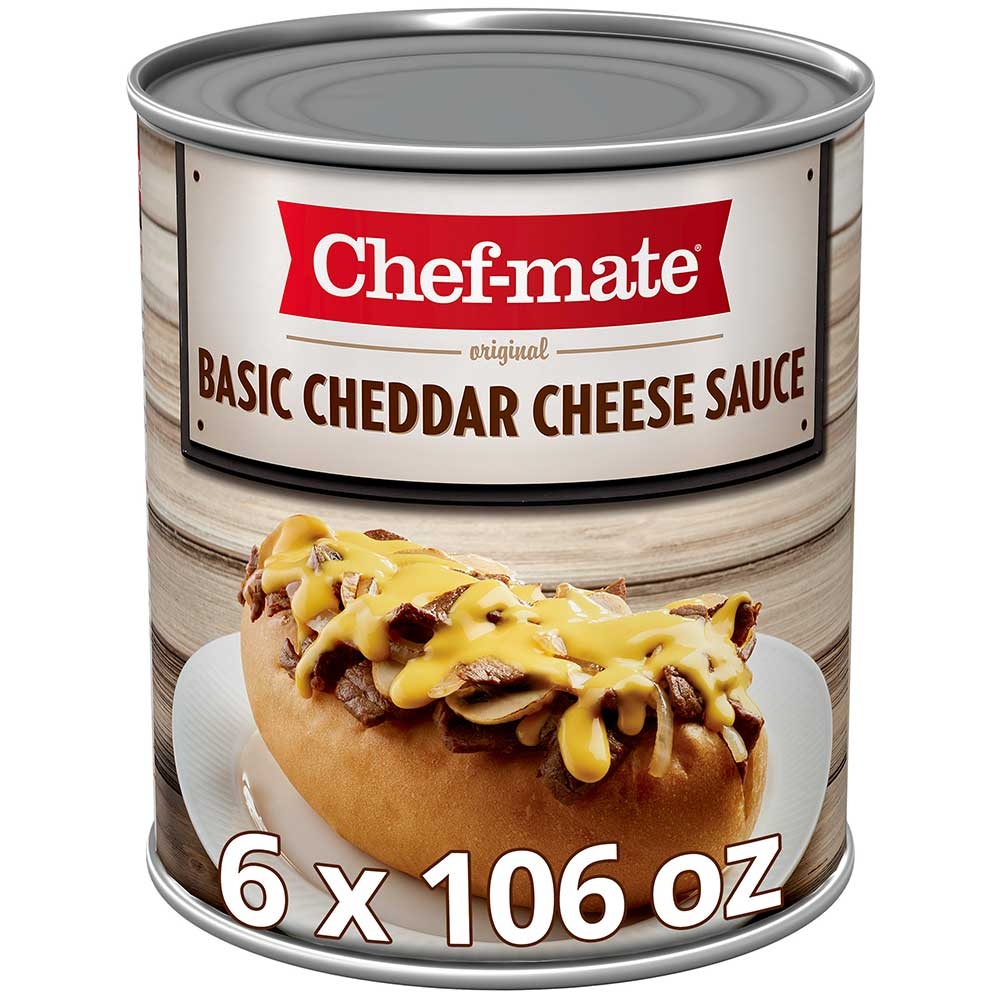 Chef Mate Basic Cheddar Sauce 6 Case 96 Ounce