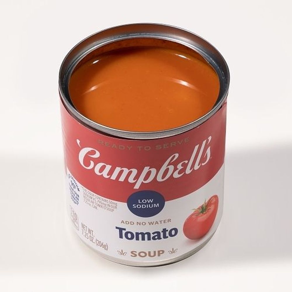 Campbell's Ready To Serve Low Sodium Tomato Soup, 7.25 Ounce -- 24 Per Case