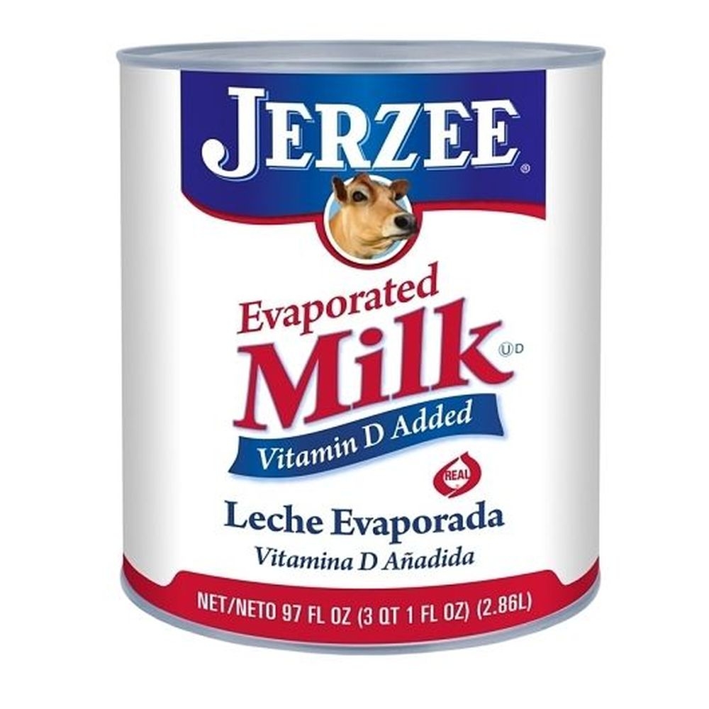 Jerzee Vitamin D Added Evaporated Milk, 97 Fluid Ounce -- 6 Per Case