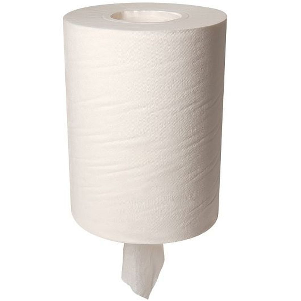 White 1 Ply Center Pull Paper Towel