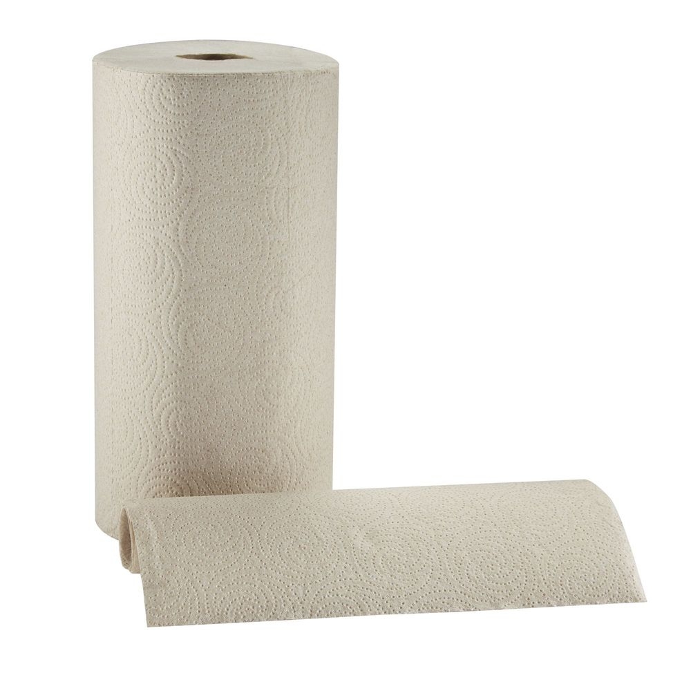 Basic Brown 2-Ply Recycled Paper Perforated Towel