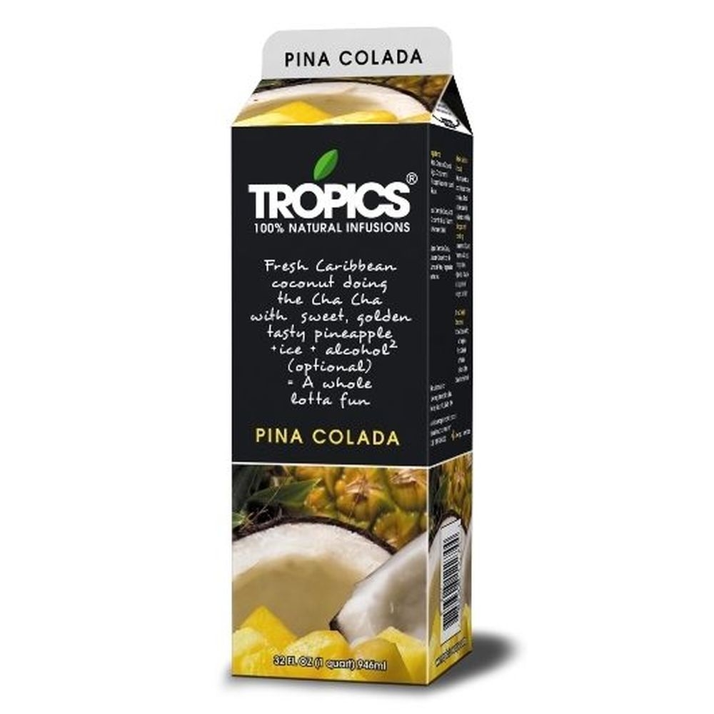 Tropics Pina Colada Drink Mix, 32 Ounce -- 12 Per Case
