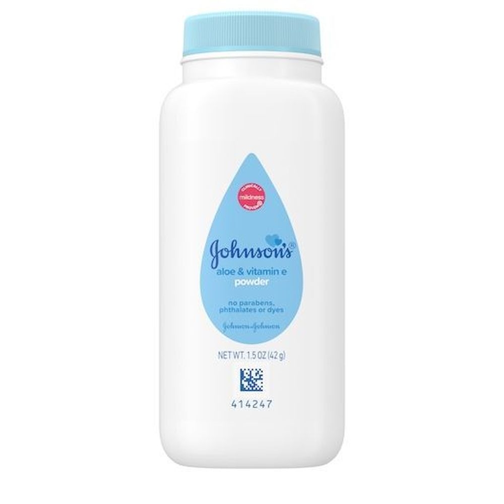 Aloe and Vitamin E Baby Powder with Corn Starch