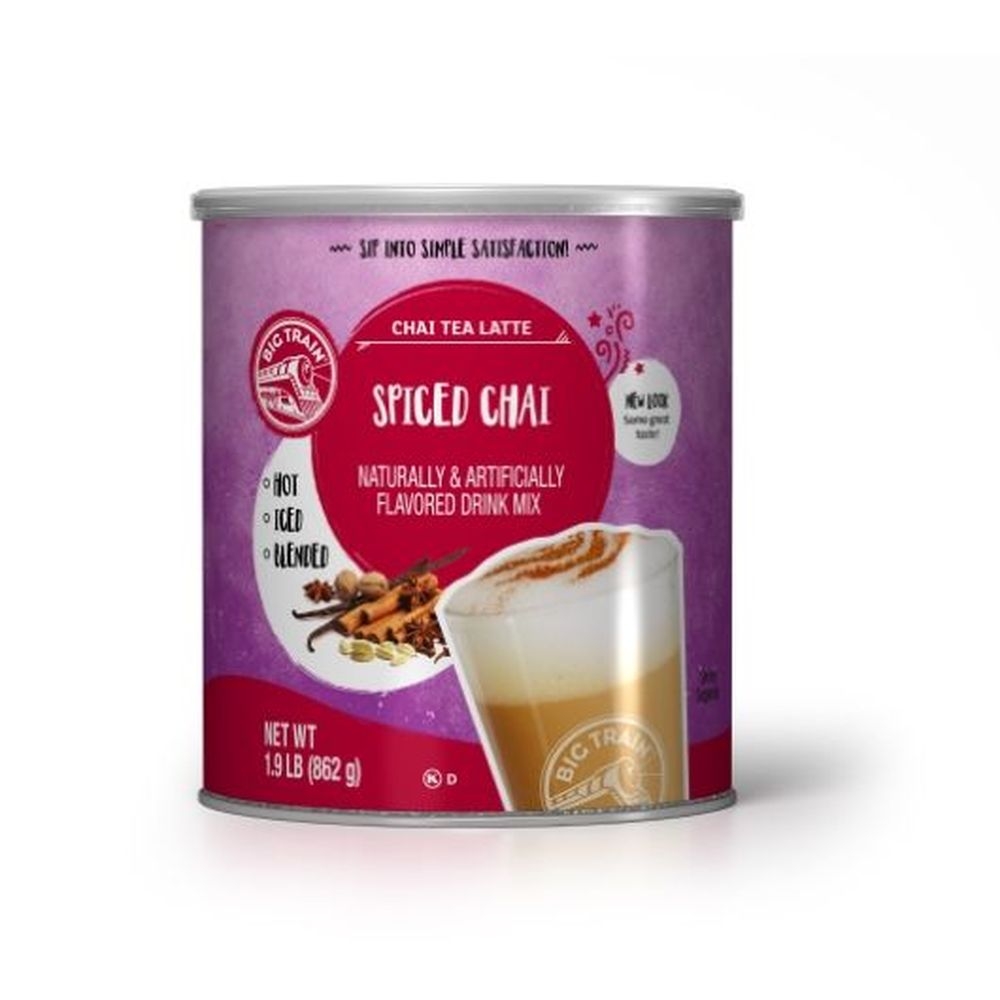 Big Train Spiced Chai Tea Latte Mix, 1.9 Pound -- 6 Per Case