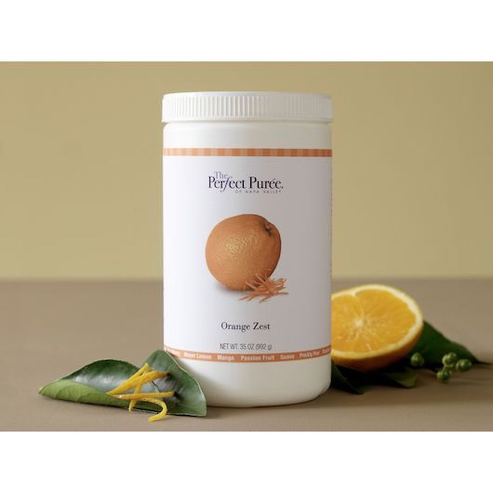 The Perfect Puree Orange Zest Puree, 35 Ounce -- 6 Per Case