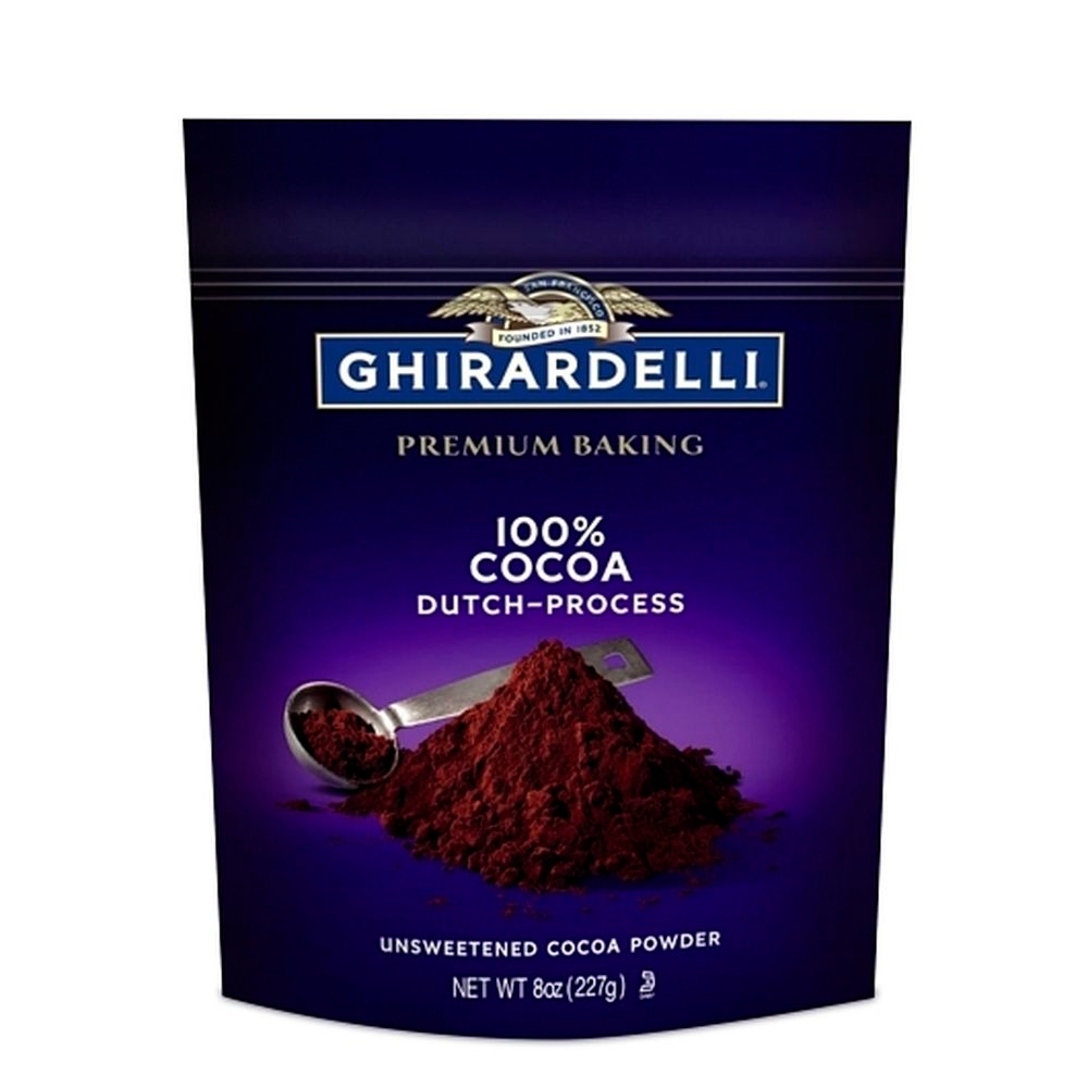 Ghirardelli Dutch Unsweetened Cocoa Powder, 0.5 Pound Pouch -- 6 Per Case