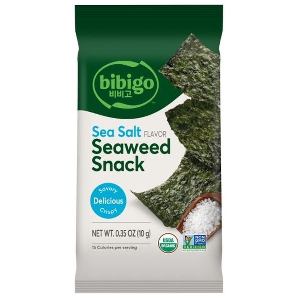 Sea Salt Flavored Asian-Inspired Seaweed Snack