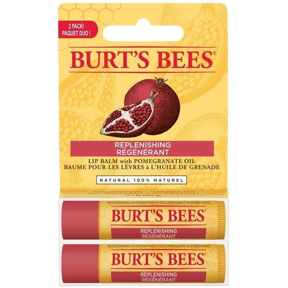 Pomegranate Moisturizing Lip Balm - Twin Pack