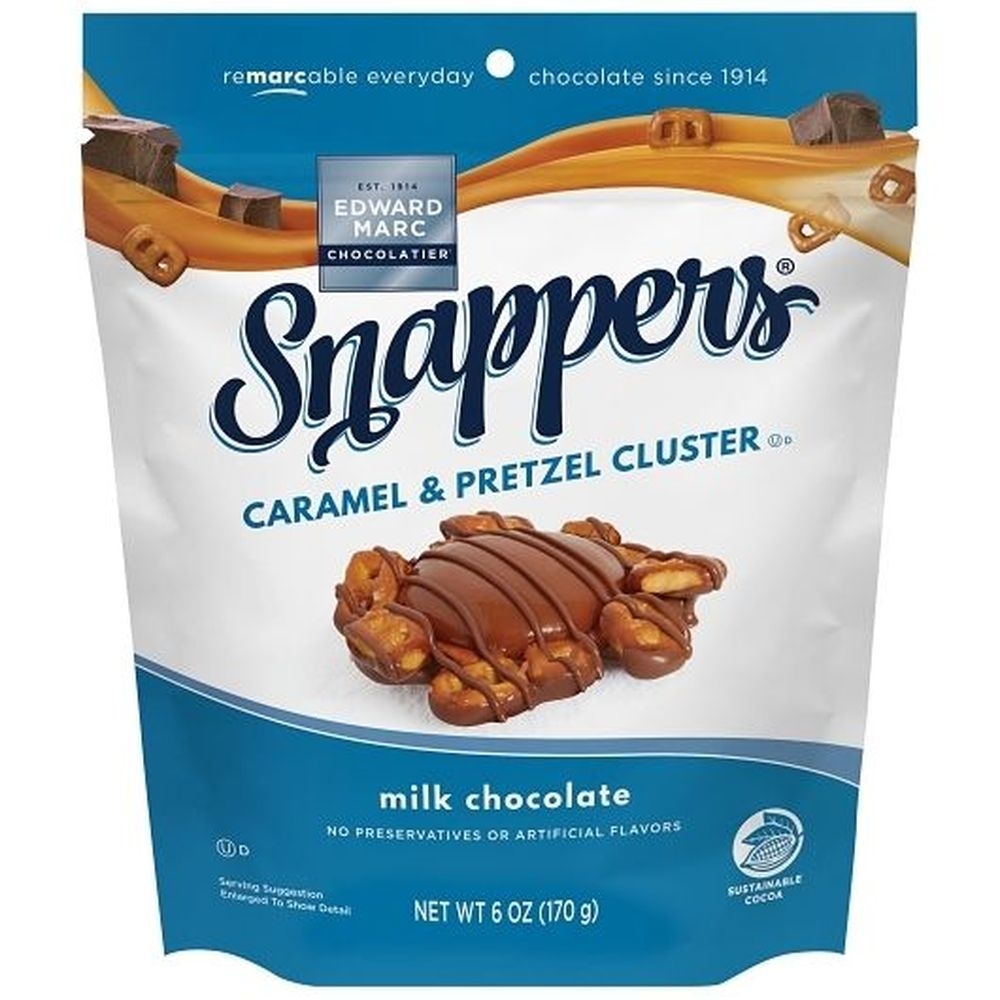 Milk Chocolate Caramel and Pretzel Cluster