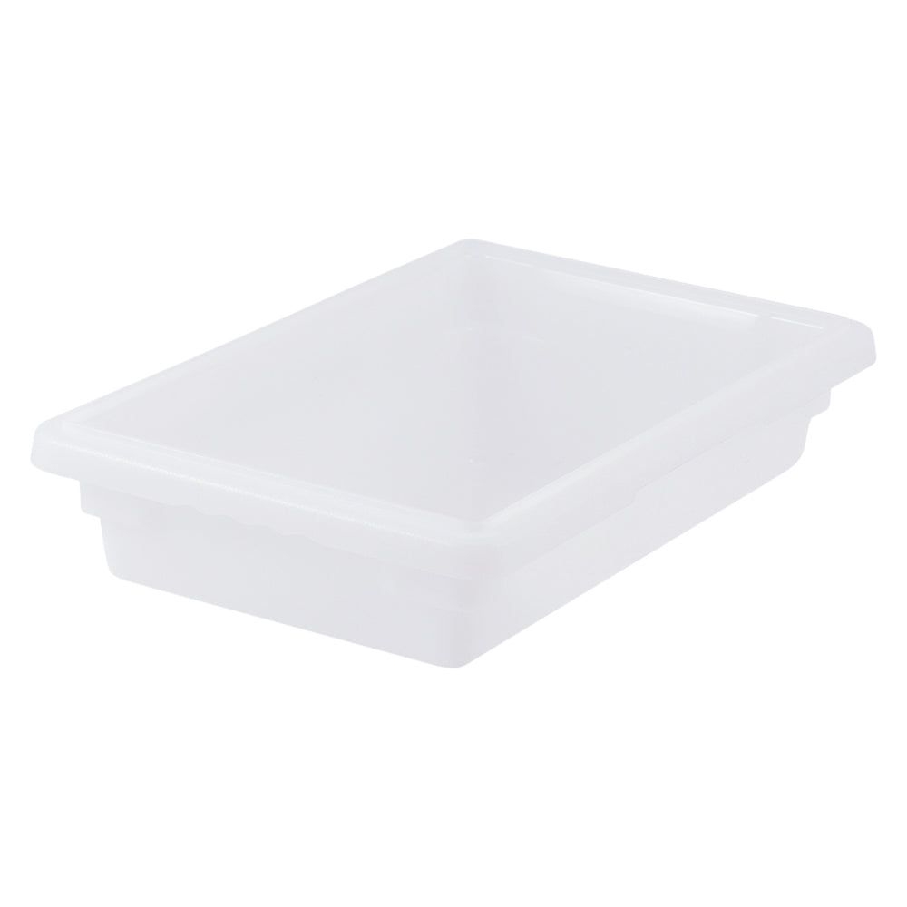 Winco White Polypropylene Half Size Food Storage Box, 12 X 18 X 3 Inch -- 6 Per Case