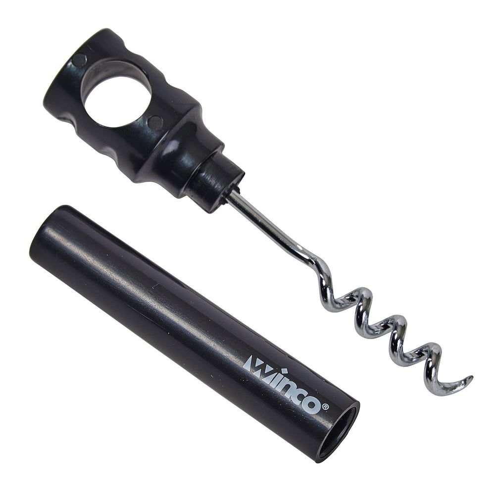 Winco Black 2 Piece Cork Screw Set -- 12 Set Per Case