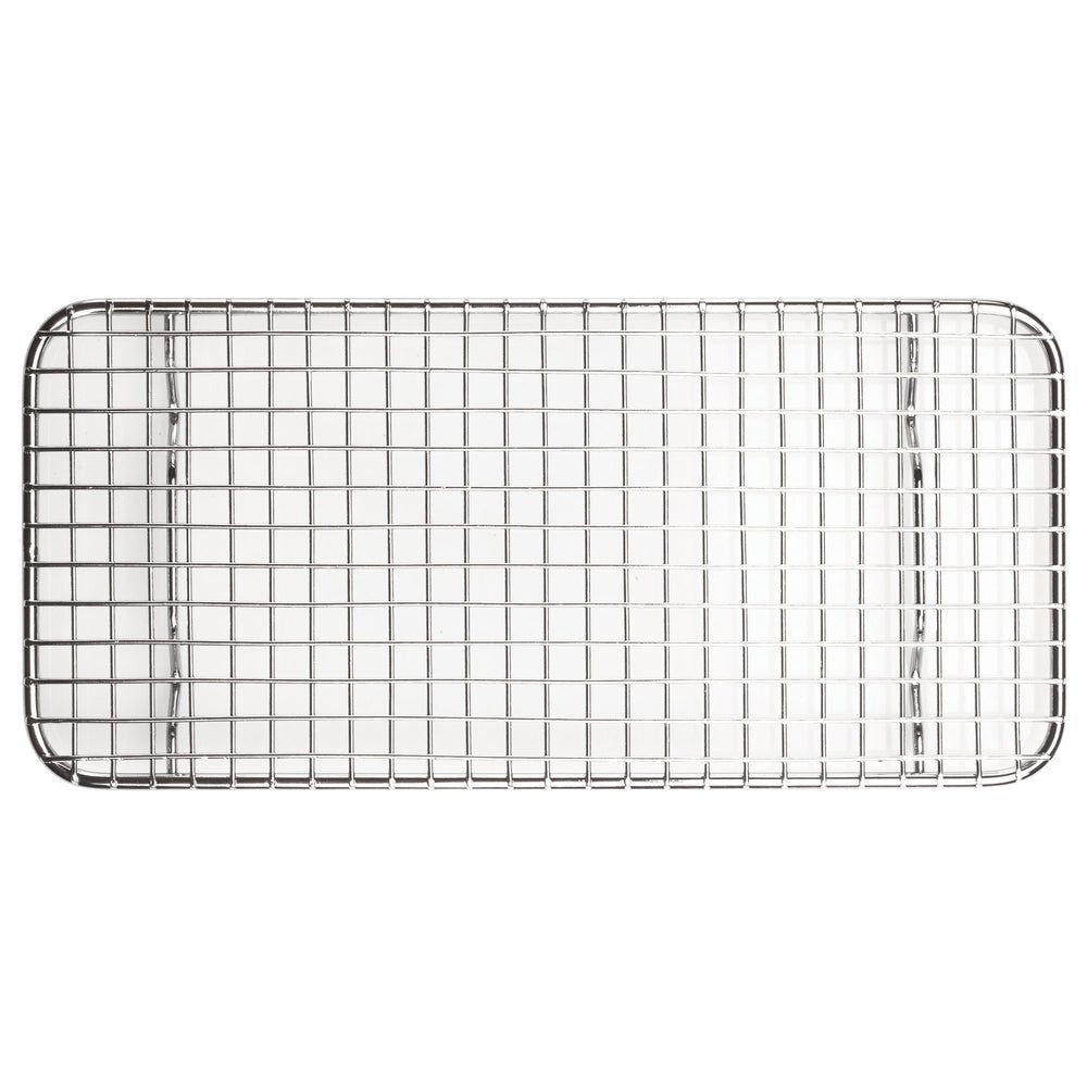 Winco 18/8 Stainless Steel Wire Pan Grate For Third Size Steam Pan, 5 X 10 1/2 Inch -- 12 Per Case