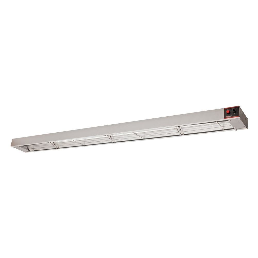 Winco Aluminum 1750w Electric Strip Heater With Undermount Bracket Set, 72 X 6 X 2-9/16 Inch